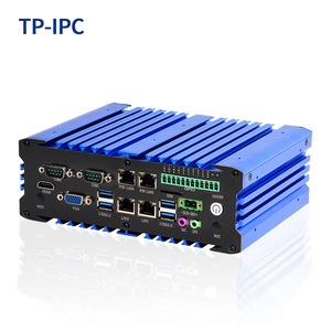 Mini PC Industrial Integrado <span class=keywords><strong>I7</strong></span> con RS232, Doble Núcleo, 64GB, Sin Ventilador, y Accesorios, PC para Vehículos - Product Image 1