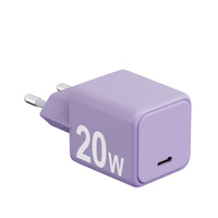 Adaptateur USB-C 20W multi-ports PD QC3.0, câble de données USB, accessoires pour téléphone, chargeur multi-ports, câble de charge EU, vente en gros