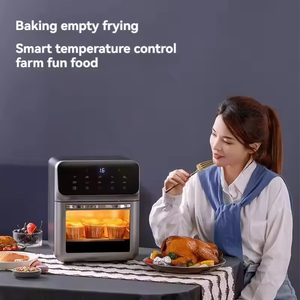 Nueva llegada, gran oferta, garantía de calidad confiable, freidora de aire multifuncional transparente de gran capacidad con guante para horno. - Product Image 3