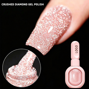 KLANA - Juego de Gel con Purpurina de Diamante en 8 Colores, Venta al por Mayor, Lentejuelas Trituradas de Varios Tamaños, Fórmula Segura de Bajo Olor, Etiqueta Privada Gratuita - Product Image 5