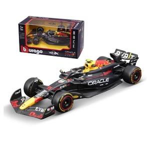 Modèle de voiture moulé sous pression <span class=keywords><strong>1</strong></span>:<span class=keywords><strong>43</strong></span> alliage <span class=keywords><strong>Red</strong></span> <span class=keywords><strong>Bull</strong></span> RB19 Miami RB20 Verstappen <span class=keywords><strong>F1</strong></span> roues métalliques mobiles modèle de voiture Unique jouets - Product Image 6