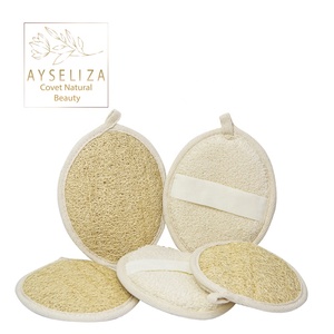 Éponge Luffa Naturelle Ronde en Gros par Écologique Dissolvant de Peau Morte Nettoyage en Profondeur Corps Visage Personnalisable OEM - Product Image 4