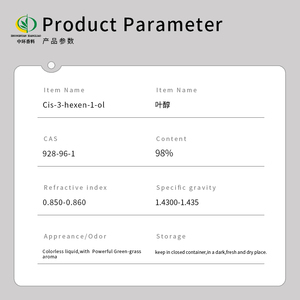 Lá rượu/Cis-3-Hexenol /CAS no. 928-96-1, Cis-3-Hexenol trong hương vị - Product Image 2
