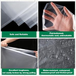 40 Pcs Clear Plastic Bags 30x40 Inches Lightweight PE Storage Bags for Bedding Clothing Organizer - Product Image 3