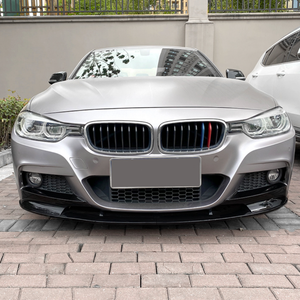 Nuevo parachoques delantero deportivo F30 de fibra de carbono negro M para <span class=keywords><strong>BMW</strong></span> Serie 3 F30 <span class=keywords><strong>F31</strong></span> 320i 328i <span class=keywords><strong>335i</strong></span> Spoiler Splitters 2012-2019 V estilo - Product Image 5