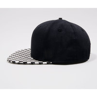 Casquette de Baseball noire à carreaux pour enfant, casquette de sport, casquette à rabat