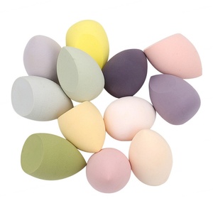 Ensemble d'éponges de maquillage sans latex, 4 pièces, en forme d'œuf, douces, pour fond de teint, poudre, éponge de maquillage beauté - Product Image 2