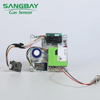 Circuito Integrado Multifuncional AQMS con Sistema de Monitoreo de Calidad del Aire Zigbee Wifi, Módulo Sensor con Sensor de Humedad y CO2