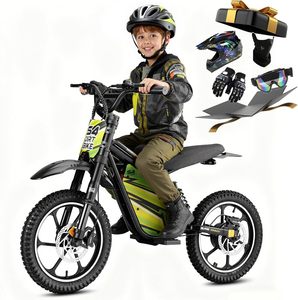 มอเตอร์ไซค์วิบากไฟฟ้าสำหรับเด็ก ราคาถูก ขนาด 16 นิ้ว 36V 180W 250w ตัวเลือกประหยัด ค่าจัดส่งดีที่สุด ข้อเสนอสุดคุ้ม - Product Image 3