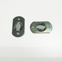 Serrure enduite de poudre accessoires de châssis en aluminium cylindre matériel industriel T poignée armoire châssis attache