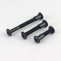 Vis Chicago à tête cylindrique plate M4 M5 en acier inoxydable 304 de haute qualité