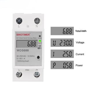 Nuovo Contatore Elettrico Digitale Intelligente KWh su Guida DIN con WiFi, Misuratore di Potenza e Controllo Remoto - Product Image 5