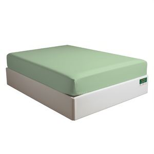 Sábana Ajustable 100% Algodón Verde Francés Queen 160x200cm - Product Image 3