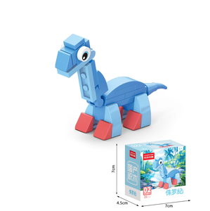 Compatible avec les <span class=keywords><strong>LEGO</strong></span> Dinosaures Monde des Particules Assemblage de Blocs de Construction Modèle Jouet pour Enfants Boîte Cadeau - Product Image 3