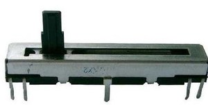ידית פלסטיק 45 מ "מ ליניארי שקופיות potentometer b10k - Product Image 3