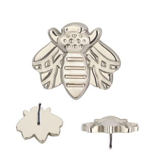 Gemi hazır küpe Labret dişsiz itme pimi burun halkaları <span class=keywords><strong>Implant</strong></span> sınıf ASTM F136 titanyum dudak Piercing takı toptan - Product Image 4