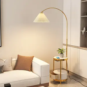 Gold + black glass + wireless golden supplier italian design floor lamp the industry competitive price floor standing lamp