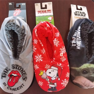 Homme Hommes Chaussons d'intérieur <span class=keywords><strong>en</strong></span> velours léger doublés Sherpa avec semelle souple et antidérapante pour la maison - Product Image 1