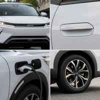 BYD Yuan up 2024, SUV électrique, autonomie de 401 km, 5 places, conduite à gauche, charge rapide, véhicule électrique abordable, exportation mondiale