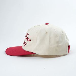 Casquette Snapback Unisexe en Coton Non Structurée à 5 Panneaux, Bicolore, avec Logo Brodé Personnalisé Yukaihe, Style Dad Hat Tendance pour l'Extérieur - Product Image 3