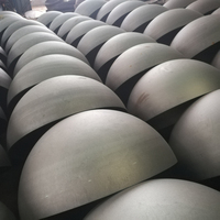 Dôme en acier carbone corten, demi-cercle, en acier doux, creux, en métal, de 36 pouces