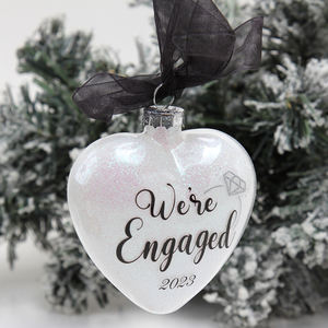 Esfera plana <span class=keywords><strong>de</strong></span> encaje <span class=keywords><strong>de</strong></span> corazón <span class=keywords><strong>de</strong></span> cristal colgante <span class=keywords><strong>de</strong></span> Navidad <span class=keywords><strong>de</strong></span> <span class=keywords><strong>vidrio</strong></span> <span class=keywords><strong>soplado</strong></span> a mano personalizado con polvo brillante decoración <span class=keywords><strong>de</strong></span> boda ecológica - Product Image 6