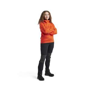 BLAKLADER - 356011585409L Sudadera con capucha mujer 3D Naranja/Rojo-EAN 7330509880234 WORK HOODIES - Product Image 3