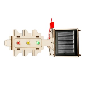 OKYN-Y2910 Kit de Experimentos Científicos de Semáforo Solar Hecho a Mano, Material Didáctico Electrónico DIY para Estudiantes - Product Image 5