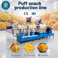 Machine à fabriquer des snacks au maïs, extrudeuse de snacks soufflés à double vis, machine automatique de soufflage de maïs, équipement alimentaire
