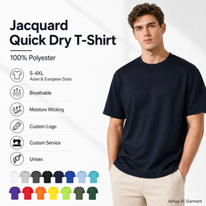 T-<span class=keywords><strong>shirt</strong></span> <span class=keywords><strong>Homme</strong></span> Personnalisé à Séchage Rapide avec Logo, 140g, 100% Polyester, Respirant, pour Sport et Entraînement, Manches Courtes, OEM - Product Image 1