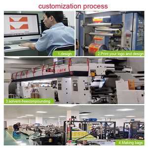 Gusano de pesca de plástico Embalaje personalizado Imprimir Señuelo transparente Cremallera <span class=keywords><strong>Bolsa</strong></span> de regalo Paquete de embalaje personalizado de fábrica para bolsas de cebo de langosta - Product Image 5