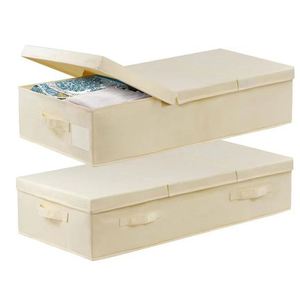 Large Under Bed Storage Container Clothes with 3 Handles Stackable Drawer Organizer for <b>Blanket</b> Clothes - Product Image 3
