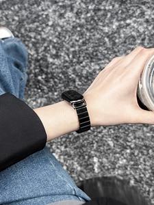 Upro hollow <b>metal</b> wristband <b>Bracelet</b> for Xiaomi Smart Band 8/9/10 Smart Watch Band Gold Silver Luxury 14mm Watch Straps - Product Image 5