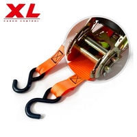 Offre Spéciale – Excellent Prix – Lot de 4 Sangles d'Arrimage à Cliquet Personnalisables – Largeur 25 mm (1 pouce)
