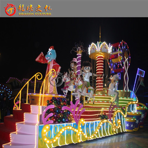 Carroza <span class=keywords><strong>de</strong></span> Desfile Nocturno, Vehículo Decorado para el <span class=keywords><strong>Parque</strong></span> Temático <span class=keywords><strong>Universal</strong></span> Studios - Product Image 3