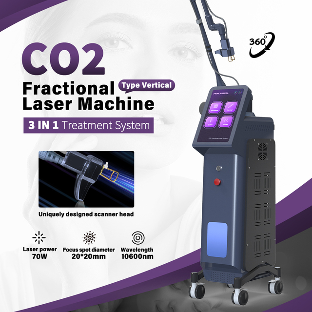 Best Fractional Co2 Laser Medical Vaginal Tightening 70w Co2 Fractional Laser Machine for Sale Beauty Equipment Manufacturer