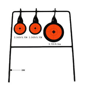 360 graden draaibare, duurzame buitentrainingsslinger van staal en traditionele boog met automatisch doelwit voor schieten - Product Image 2