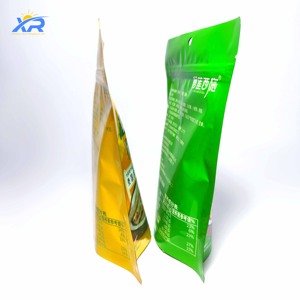 Feuille d'aluminium personnalisée en usine Fouch Stand up sac en plastique étanche à l'humidité fermeture éclair sac d'emballage Mylar Ziplock sac d'emballage - Product Image 2