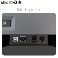 Printer Kasir Kecepatan Tinggi 220mm/s Pemotong Otomatis Printer Struk Toko Restoran POS Printer Thermal 83mm Tersedia