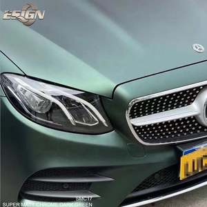 ICE Film Matte Dark Green 1.52x18m Car Styling Auto Body Vinyl <b>Wrap</b> PVC Vehicle Accessories with Color-Changing Function - Product Image 2