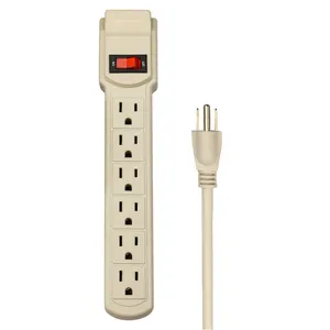 Nhà máy trực tiếp bán nóng ở Nam Mỹ 6 cách chúng tôi phổ Surge Protector 16 đo điện phích cắm và ổ cắm điện dải