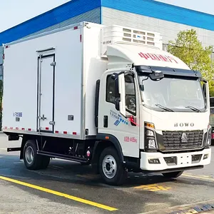10 cubici a 80 camion refrigerati cubici, camion frigorifero per il trasporto a catena del freddo di frutta e verdura