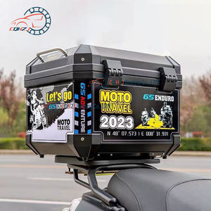 Caja de Herramientas Cuadrada Universal Reforzada CQHZJ, Baúl para Motocicleta de Gran Capacidad, Caja Trasera para Motocicleta - Product Image 4