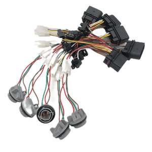 Maßgefertigter Autoradio-Kabelbaum mit TYCO AMP-Steckern 18 AWG für Audiosystem-Installation - Product Image 5