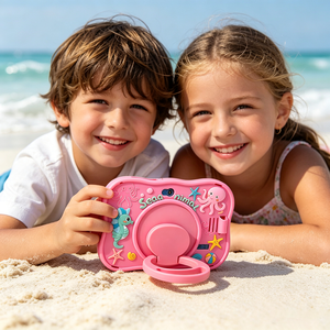 Tableta Educativa Económica Personalizada de 7 Pulgadas para Niños, con Juegos Escolares, Android 15, 4+64GB, Wi-Fi, OEM, Funda Protectora Anti-Caídas - Product Image 3