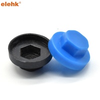 Elehk 2023 Offre Spéciale Boulon de valve à bride Protections couvercle à vis couvercle en plastique PE couvercle vis de haute qualité
