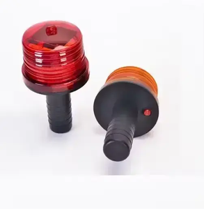 Luce di avvertimento rosso ambra solare lampeggiante luce solare barricata stradale - Product Image 3