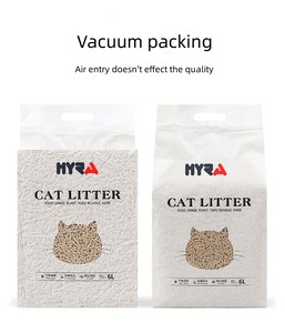 Hyra Peche Litiere Pour Chat Au Tofu Agglomerante Ultra-absorbante 100% Naturelle - Product Image 6