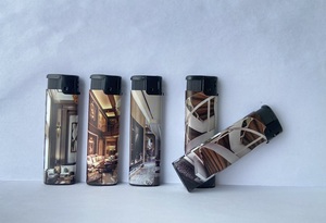 Vente chaude Briquet électrique rechargeable de haute qualité résistant aux enfants pour cadeaux d'affaires pour cigarettes Fabriqué en plastique - Product Image 6