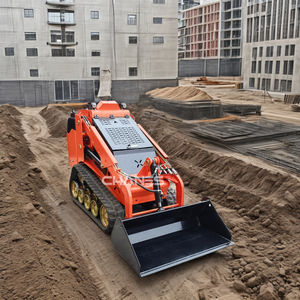 2024パーキンス25hpディーゼルミニクローラーローダー超格安Load500-600kg送料無料ホームスキッドステアドライブ - Product Image 4